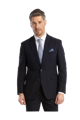 Hopkins Dark Blue Wool Suit