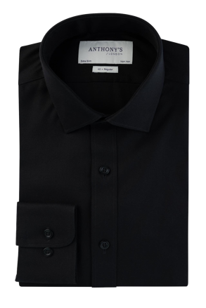 Men's Black Non-Iron Shirt