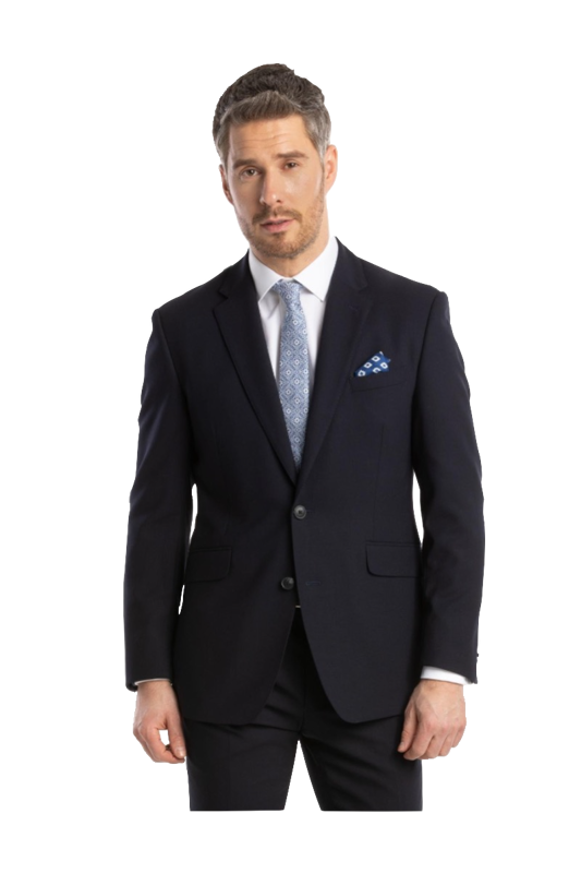 Hopkins Dark Blue Wool Suit Hopkins Dark Blue Wool Suit